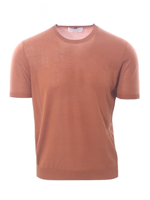 t-shirt in seta ultrafine LA BOTTEGA DEL CASHMERE | 87196707